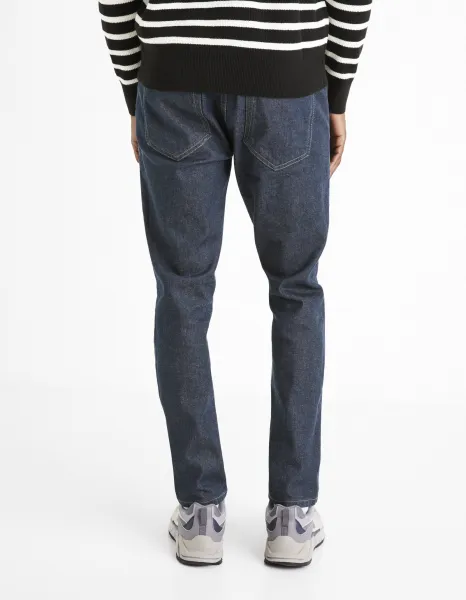 Slim fit pre mužov Celio - tmavomodrá
