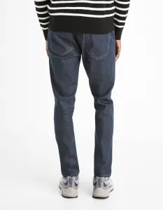 Slim fit pre mužov Celio - tmavomodrá
