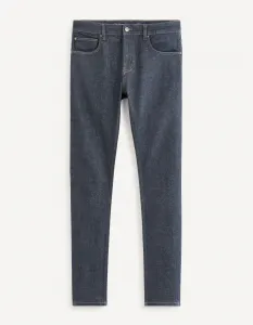 Slim fit pre mužov Celio - tmavomodrá