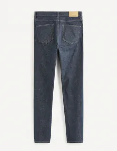 Slim fit pre mužov Celio - tmavomodrá