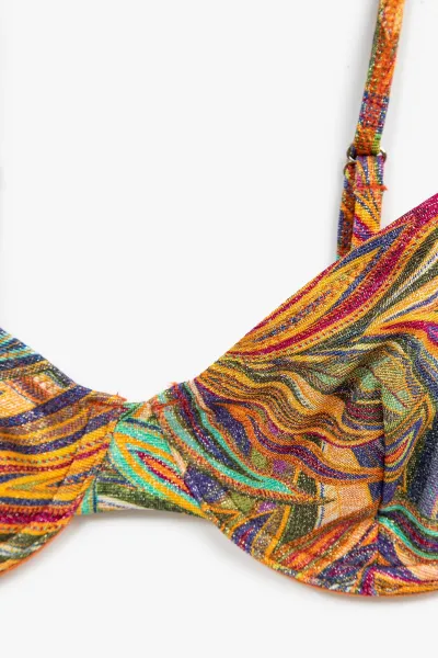 Koton Underwired Bikini Top vzorovaný