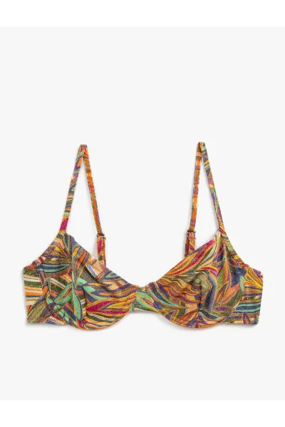 Koton Underwired Bikini Top vzorovaný