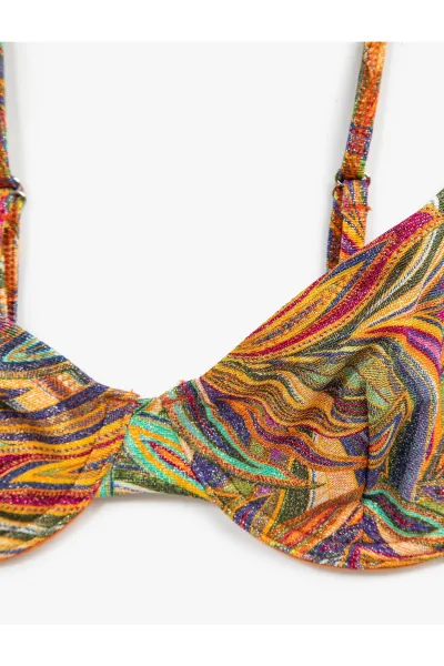 Koton Underwired Bikini Top vzorovaný