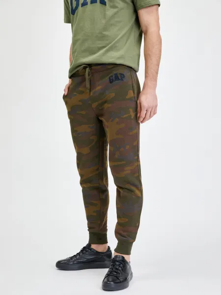 GAP  Pánske Tepláky logo  army 804257-01 Veľkosť: S