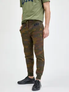 GAP  Pánske Tepláky logo  army 804257-01 Veľkosť: S