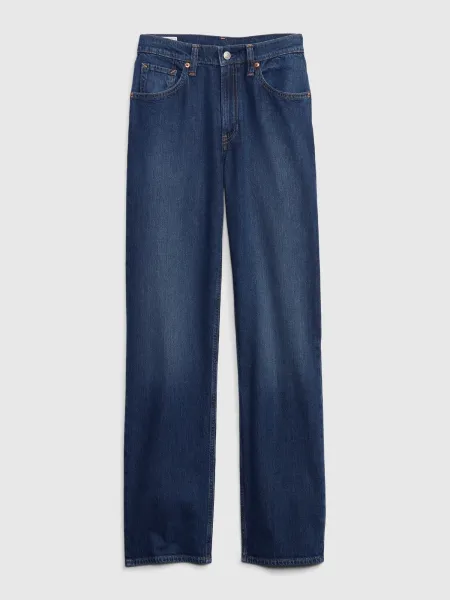GAP Jeans v polovici 90. rokov voľné organické Washwell - ženy