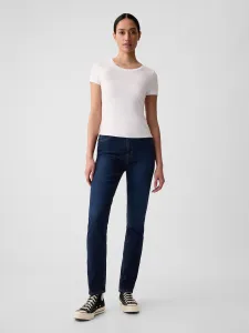 Tmavě modré dámské džíny vintage slim high rise GAP