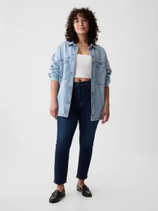 Tmavě modré dámské džíny vintage slim high rise GAP