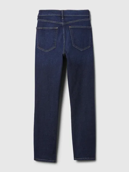 Tmavě modré dámské džíny vintage slim high rise GAP