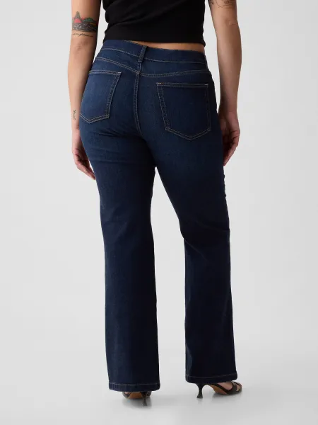 GAP 70S FLARE Dámske džínsy, tmavo modrá, veľkosť