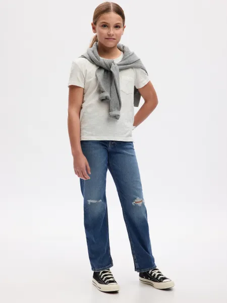 GAP Children's Jeans Loose Indigo - Girls