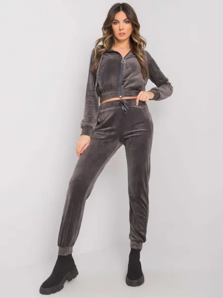 Anthracite sweatshirt Yups cx4285b. R18