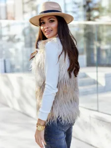 Beige vest Yups DT-067. R40