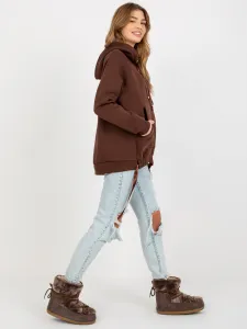 Sweatshirt-TW-BL-BL-1003.95P-dark brown