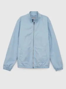 Svetlomodrá pánska bunda GAP Harrington
