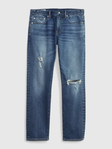 Modré pánske slim fit rifle GAP