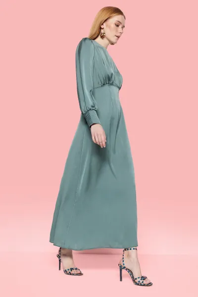 Dámske šaty Trendyol Emerald Green