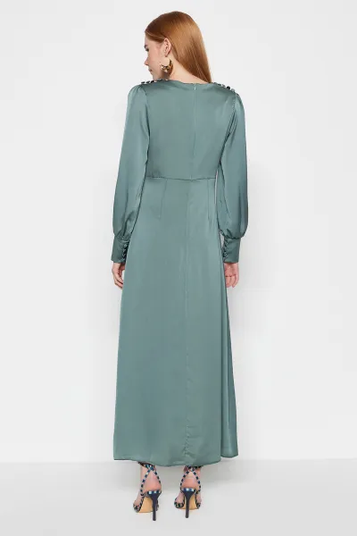 Dámske šaty Trendyol Emerald Green