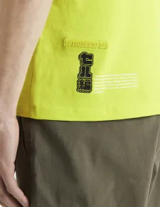 Tričká s krátkym rukávom pre mužov Celio - žltá