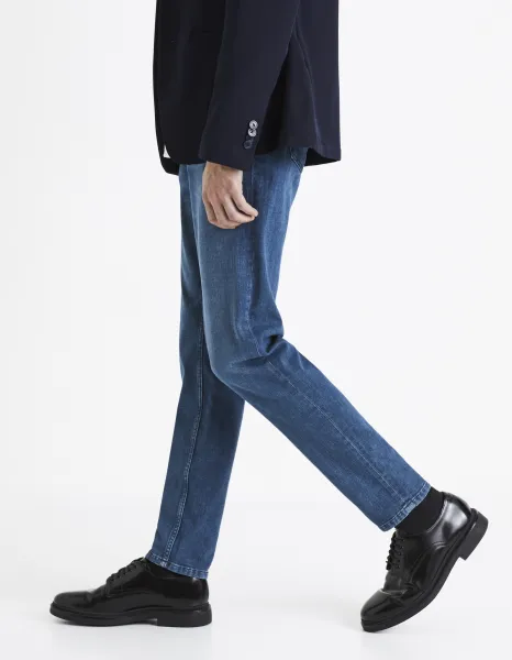 Slim fit pre mužov Celio - modrá