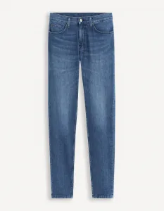 Slim fit pre mužov Celio - modrá