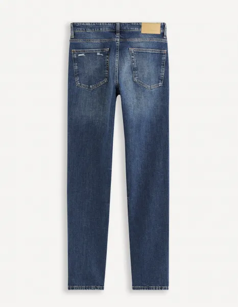 Slim fit pre mužov Celio - modrá