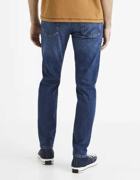 Slim fit pre mužov Celio - modrá