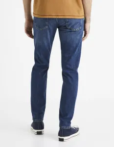 Slim fit pre mužov Celio - modrá