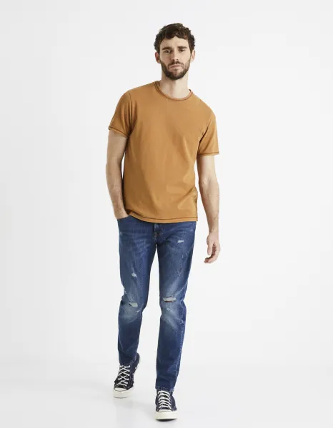 Slim fit pre mužov Celio - modrá