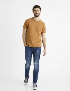 Slim fit pre mužov Celio - modrá