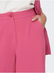 Elegantné nohavice pre ženy JDY - ružová