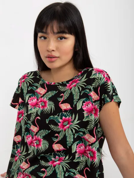 Blouse-D73771R10978P-black-green