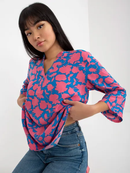 Blouse-D73771M11062C-pink