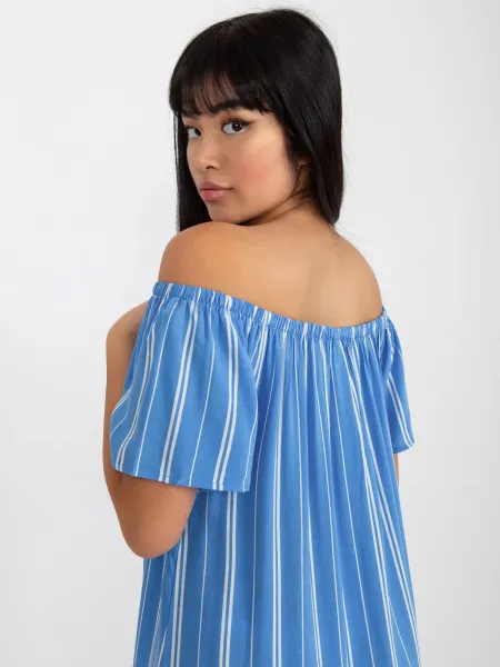 Dress-D73771R30145J-white-blue