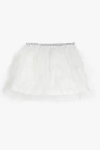 Kotonová tutu sukňa s elastickým pásom, vrstvená podšívka.