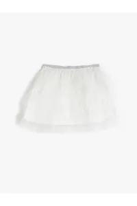Kotonová tutu sukňa s elastickým pásom, vrstvená podšívka.