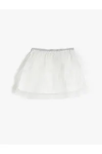Kotonová tutu sukňa s elastickým pásom, vrstvená podšívka.
