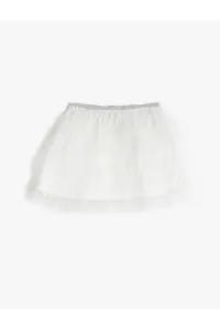 Kotonová tutu sukňa s elastickým pásom, vrstvená podšívka.
