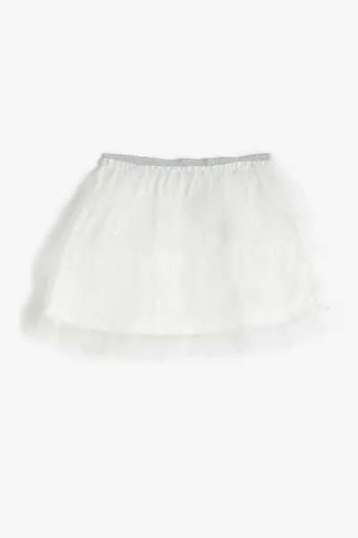 Kotonová tutu sukňa s elastickým pásom, vrstvená podšívka.