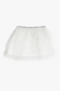 Kotonová tutu sukňa s elastickým pásom, vrstvená podšívka.