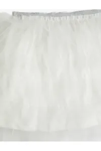 Kotonová tutu sukňa s elastickým pásom, vrstvená podšívka.