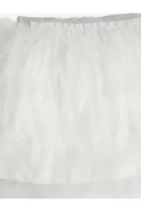 Kotonová tutu sukňa s elastickým pásom, vrstvená podšívka.