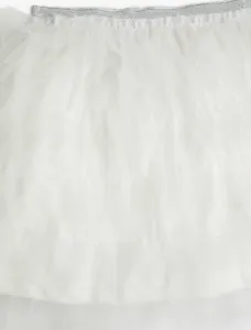 Kotonová tutu sukňa s elastickým pásom, vrstvená podšívka.