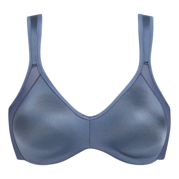 DIM GENEROUS MINIMIZER BRA - Dámska zmenšujúca podprsenka s kosticami - modrá