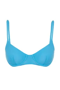 Trendyol Blue Underwire Bikini Top