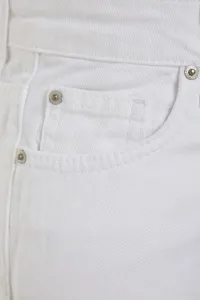 Trendyol White Denim Shorts