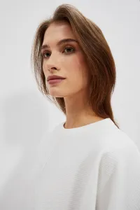 Marisse Women's Sweatshirt L-Bl-4013 Off White