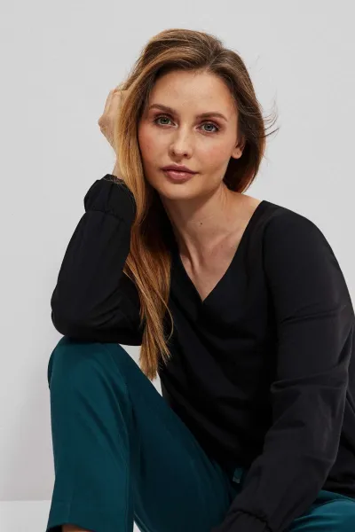 Marisse Sweatshirt Z-Bl-3621 Black
