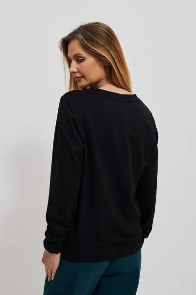 Marisse Sweatshirt Z-Bl-3621 Black