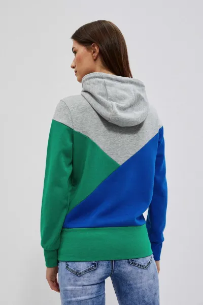 Marisse Women's Sweatshirt L-Bl-4003 Green